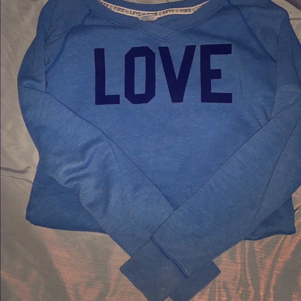 Victoria Secret, (pink) sweatshirt